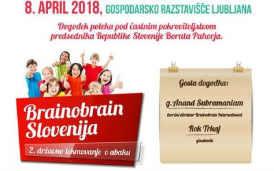 USPEH UČENKE LANE  NA 2. SLOVENSKEM BRAINOBRAINFESTU 2018