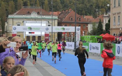 Žirovski osnovnošolci 5. na Ljubljanskem maratonu