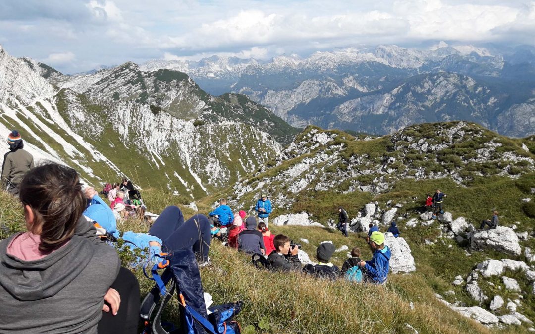 Planiski pozdravček od naših sedmošolcev