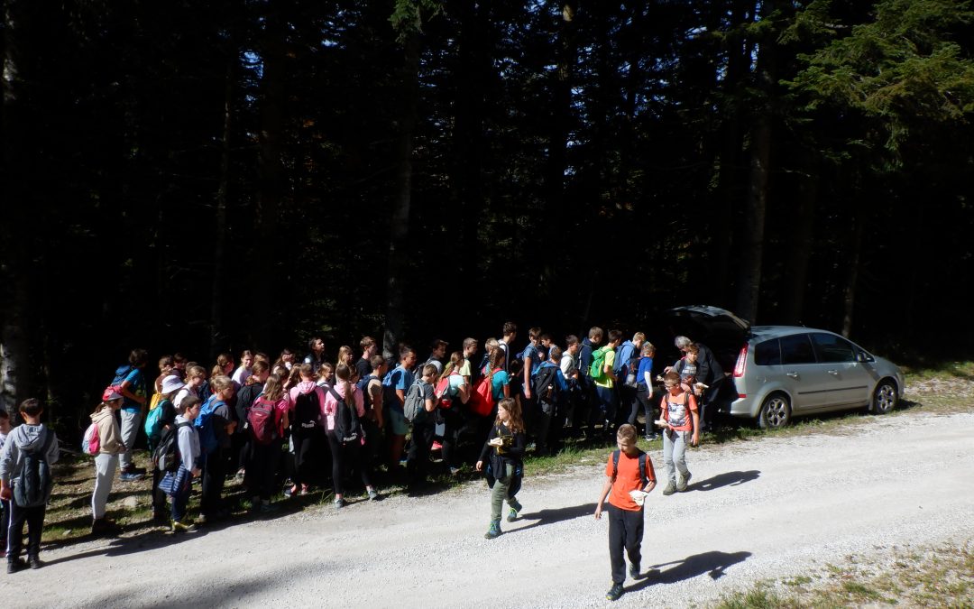 OSMOŠOLCI SE TRETJIČ OGLAŠAMO S POHORJA