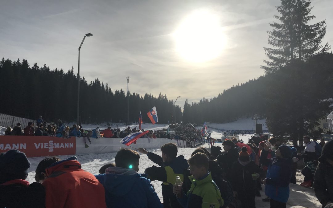 Učenci izbirnega predmeta ŠSP na Pokljuki