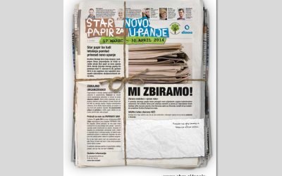 Zbiralna akcija odpadnega papirja
