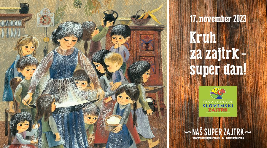 »KRUH ZA ZAJTRK – SUPER DAN!«.